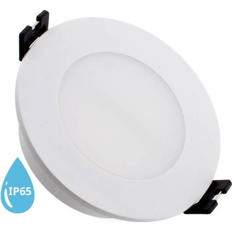 Aro Downlight SPARV Circular Estanco IP65 Fijo para Bombilla LED GU10 (1/4)