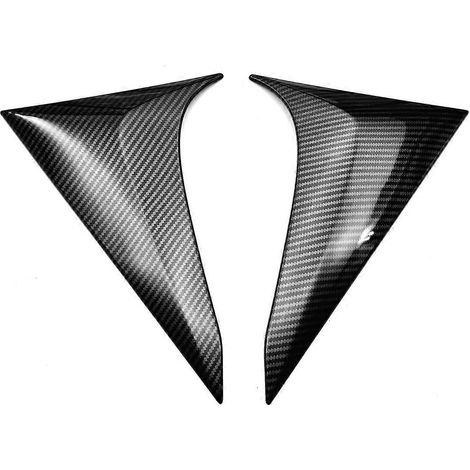 Aileron de lunette arrière, garniture latérale décorative pour BMW Vezel -V 2021-2022 en fibre de carbone (1/4)
