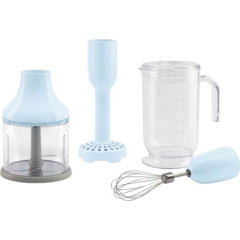 SMEG HBAC11PB Stabmixer-Set Pastellblau