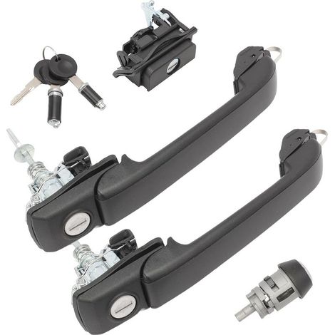 Serrure de poignée de porte pour Golf 3 clés d'allumage 1H0898081 Kit Golf Mk3 (1/5)