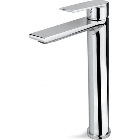 Vema Timea Tall Basin Mixer Tap Single Handle - Chrome (1/2)