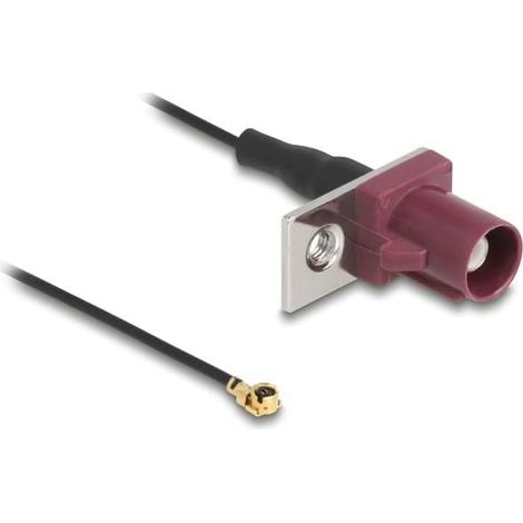 DELOCK CÂBLE D'ANTENNE FAKRA D MÂLE VERS FICHE MHF® I 1,13-20 CM 90730