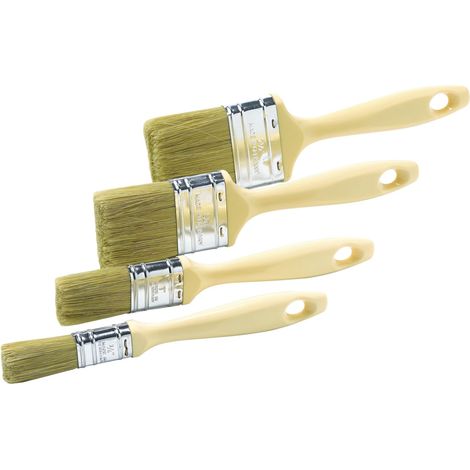 Schuller Eh'klar Lackierpinsel-Set mit Flachpinseln Breite 20, 30, 50, 60mm, 4-teilig (1/2)