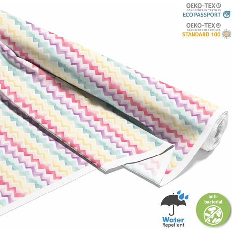 Outdoor-Dekorstoff Oxford - Zickzack - DX2067 (1/5)