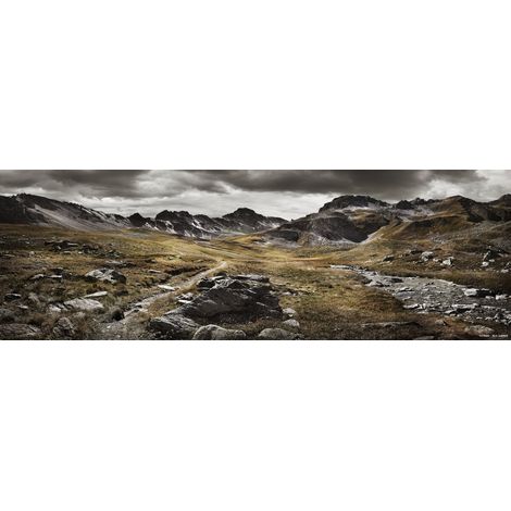 Tableau sur toile vallon de la Sach 30x97 cm - Impression sur Toile Murale Décorative - Image imprimée en HD sur Toile - Toile sur Châssis en Bois FSC - Fabriqué en France (1/4)