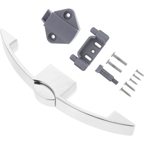 verrou à bouton, poussoir pour portes d'armoire (1/5)