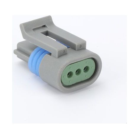 Automotive connectors, automotive sensor sockets, 3-pin coolant temperature sensor sockets for automotive electronic fuel injection (1/4)
