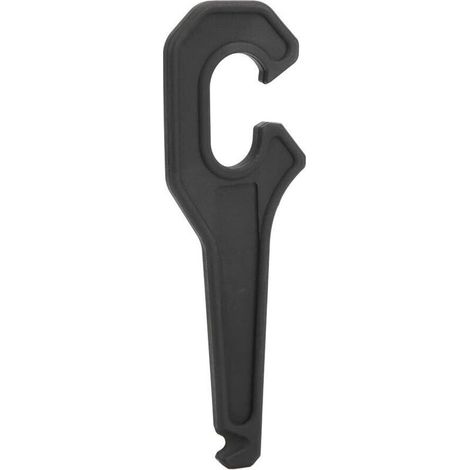Clé à pneu portable 2 en 1, outil de réparation de vélo de style clé à pneu, adapté aux outils de réparation de vélo de montagne en noir 1 pièces (1/3)