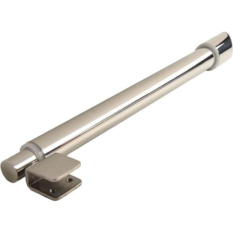 Stainless Steel Shower Glass Holder Bar, Frameless Shower Door, Fixed Plate for Wall to Glass Support Bar, 8-12mm Thick Glass, Wet Spaces, Shower Screens (1 (1/5)