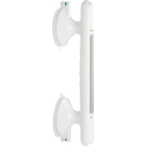 Poignée de douche ventouse grise - Barre d'appui bain et douche sécurité pour personnes âgées