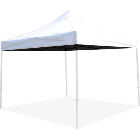 Toit de rechange pour tonnelle pliante 3 x 3 professionnelle -  - Blanc