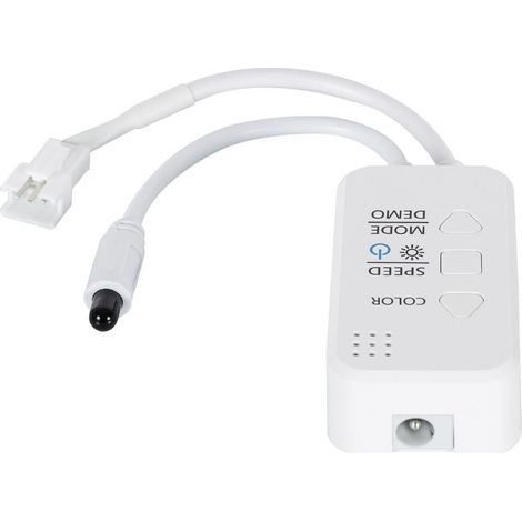 Controller Regolatore Wi-Fi Striscia LED RGBIC Digitale SPI 12-24V DC con Telecomando IR RGB (1/2)