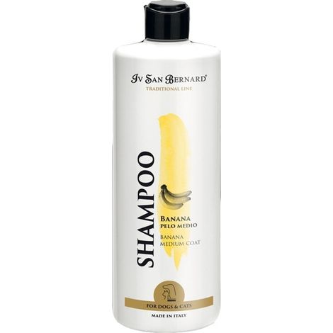 Champú Iv San Bernard de banana para perros de pelo medio 500 ml  Oferta exclusiva (1/5)