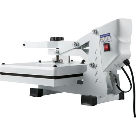 Mophorn Wärmepresse, 15 x 15 Zoll, schnelles Aufheizen, hoher Druck für T-Shirts, digitaler Sublimationsdrucker, einfach zu bedienen, weiß