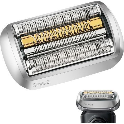 Testine di ricambio per rasoi della serie 92S, accessorio per rasoi Braun serie 9. Compatibile con i rasoi da uomo Braun 9290cc, 9291cc, 9370cc e 9376cc. (1/5)