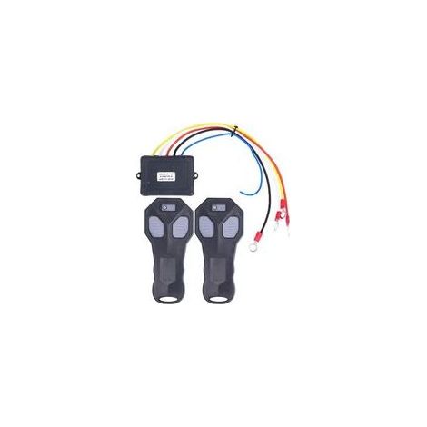 Telecomando wireless per verricello, 2 pezzi 434MHz 12V Telecomando wireless di ricambio elettrico per verricello per camion ATV universale (1/4)