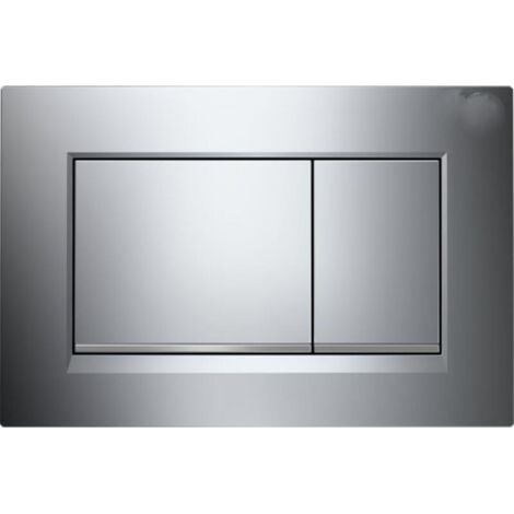 Betätigungsplatte Sigma20 für 2-Mengen-Spülung, Chrom glänzend und matt (115.883.KH.1)-Kompatibles Produkt