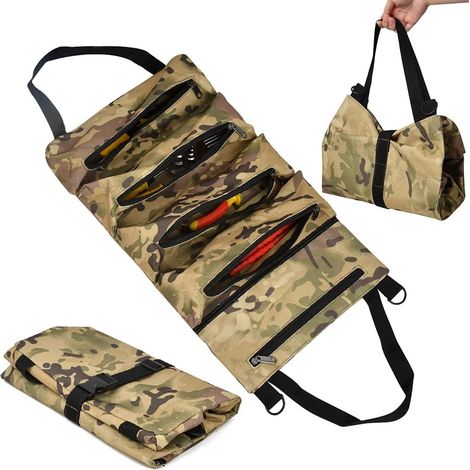 Sac à outils avec 5 poches zippées