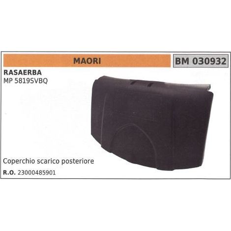 Tapa del tubo de escape trasero MAORI cortacésped MP 5819SVBQ 030932