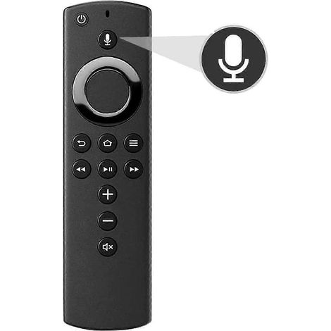 L5B83H Replacement Voice Remote Control (2Gen) Fit for AMZ 2nd Gen Fire Smart TVs Stick, AMZ TV Cube (1/4)