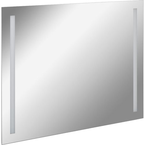 Spiegelelement LINEAR-LIGHT 100x75x2 cm, 2xLED + AMBILIGHT (1/2)