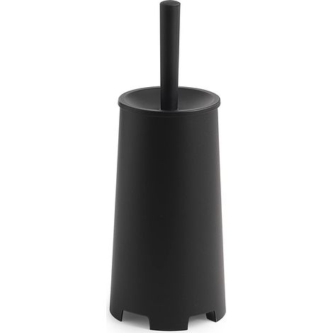 GEDY Oscar Scopino WC colore Nero in Resina Termoplastica, Dimensioni 35 x 13 x 13 cm e Peso 0,396 kg (1/3)