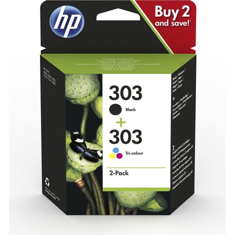 Cartouche d encre HP pack 303 Noir + 3 couleurs