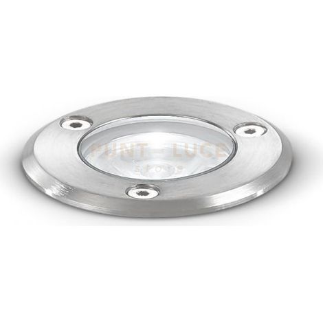 GES220C- SEGNAPASSI IN ACCIAIO INOSSIDABILE E ALLUMINIO CALPESTABILE AD INCASSO A LED 3000K 89LM 1W