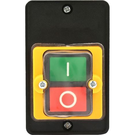 Pulsante di accensione/spegnimento impermeabile AC 220V/380V 10A (1/5)