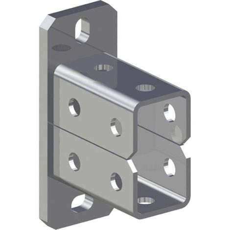 fischer Sattelflansch SF L 82 feuerverzinkt 5 Stk (1/4)