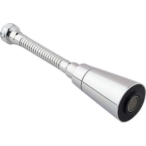 Aérateur de robinet, peut pivoter de 360 °, Passoire d’économie d’eau Extension de Douche de Robinet pour éviers de Cuisine 22cm (1/3)