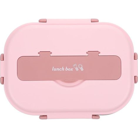 Boîte à bento en acier inoxydable 1300 ml, 4 compartiments (1/5)
