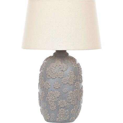 Table Lamp FERREY Ceramic Grey