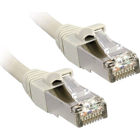 Câbles réseau et DAC LINDY Cat.6 STP Cable grey 2m easy shielded (1/4)