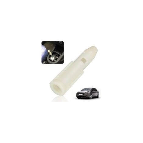 Adaptateur de levier de vitesse Sollbry, blanc, compatible avec Peugeot 106 107 206 207 301 306 307 308 2008 3008 406 508 5008 605 807 Partner etc. Compatible avec Citroën C1 C2 C3 C4 etc. (1/2)