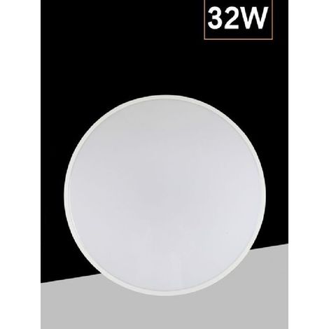 TrAdE Shop Traesio - Applique Da Muro Parete Led Rotondo 32 W Ip44 3 Temperature Di Luce Es-pn380-3c - (1/5)