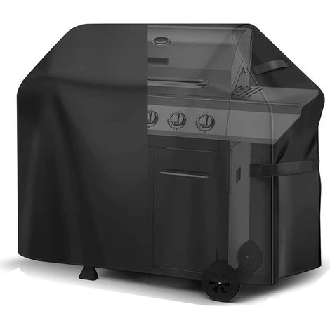 Housse de barbecue en Oxford imperméable pour patio 190x71x117 tissu (1/5)