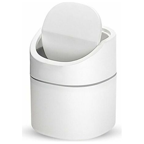 Kleiner Tischmülleimer, Mini-Küchen-/Schreibtischmülleimer, Büromülleimer, geeignet für Wohnzimmer, Schlafzimmer und Büro, Kunststoffmülleimer für den Innenbereich. (1/5)