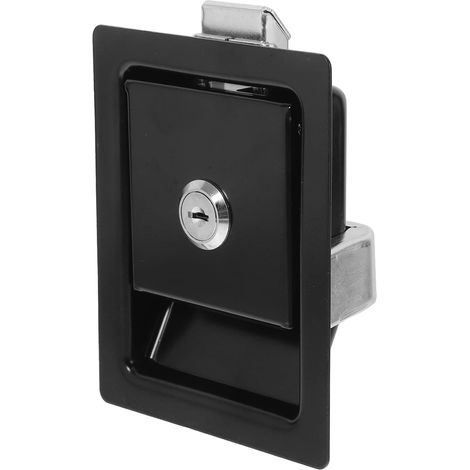 Serrure en acier inoxydable pour portes de coffrets de distribution (1/5)