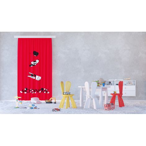 Rideau occultant - Disney Mickey Mouse 140 cm x 245 cm (1/3)