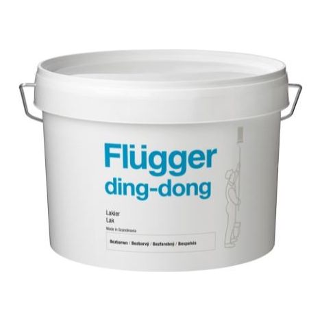 Vernice trasparente opaca Flugger Ding Dong 2,5L (1/3)