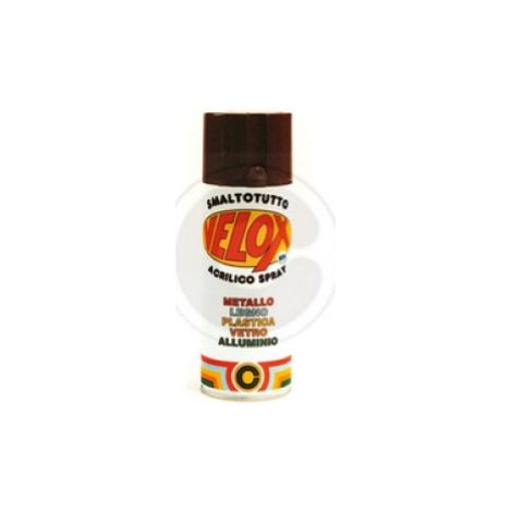 bomboletta spray acrilico velox ancorante bianco lucido RAL 9010 ml 400 smalto (1/2)