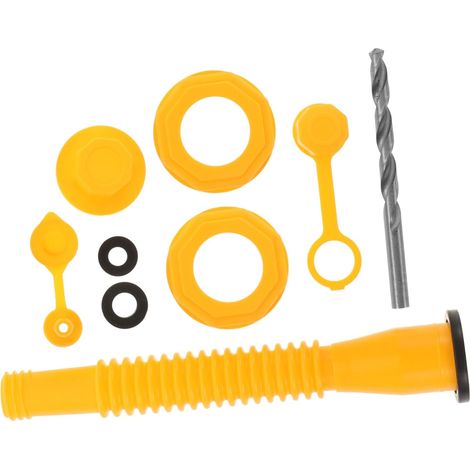 Kit de rechange embout cartouche gaz foret 8 mm cartouches fûts (1/5)