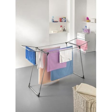 Séchoir à linge Tomado Hydra Plus 18 m 179x56x105 cm Gris/Noir (1/5)