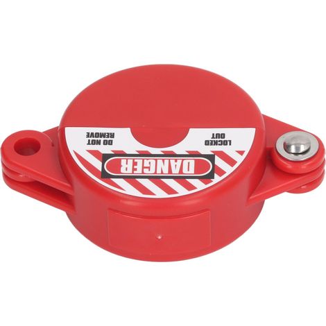 Klappbare Verriegelungsvorrichtung für Fallventile, Verriegelung per Handrad von 25 bis 64 mm, für industrielle Rohrleitungen. (1/5)