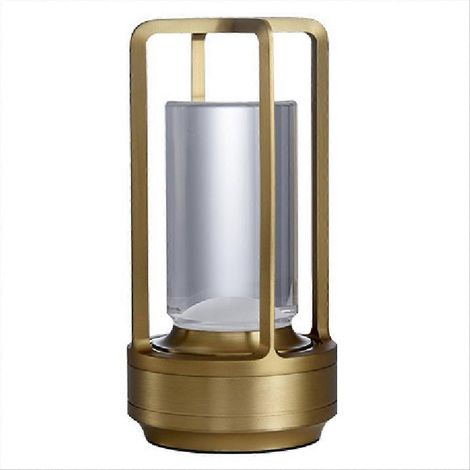 Lampe de table LED rechargeable tactile veilleuse lampe de chevet C (1/5)