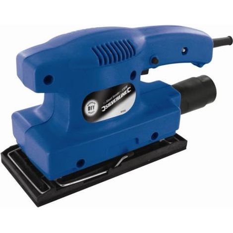 Levigatrice orbitale Silverline levigatura finitura superfici lavoro 135 W (1/6)