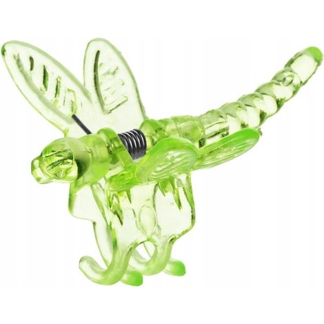 Fermagli per orchidee in plastica verde 4 pezzi