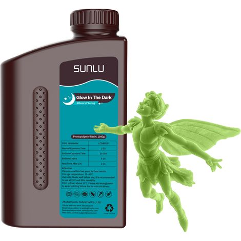 Sunlu Glow In The Dark Green 1kg (1/5)
