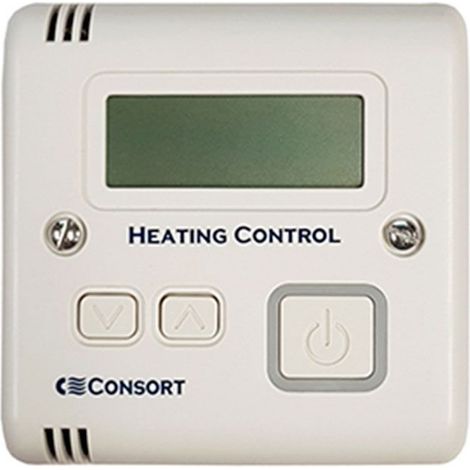 CONSORT CLAUDGEN SLVTB Battery-Powered Run-Back Timer and Adjustable Thermostat